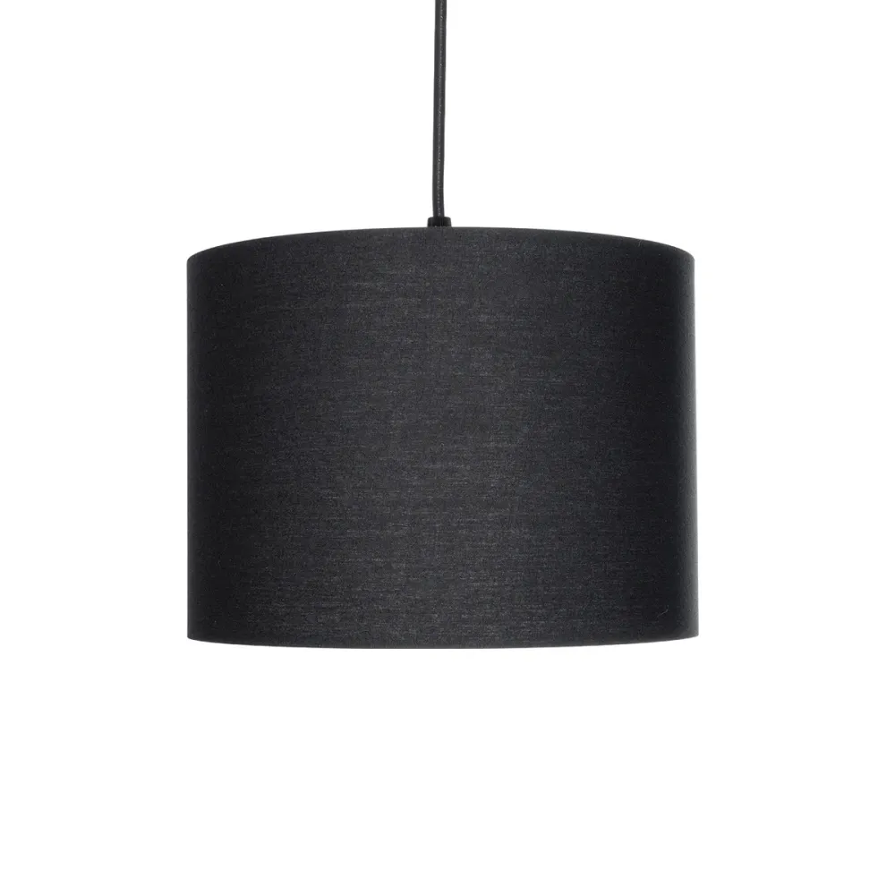 GLOBOSTAR® BLAZE 203-0109 Μοντέρνο Κρεμαστό Φωτιστικό Οροφής με Ντουί 1 x E27 AC 220-240V IP20 - Μαύρο - Μ22 x Π22 x Υ20cm