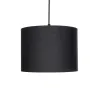 GLOBOSTAR® BLAZE 203-0109 Μοντέρνο Κρεμαστό Φωτιστικό Οροφής με Ντουί 1 x E27 AC 220-240V IP20 - Μαύρο - Μ22 x Π22 x Υ20cm