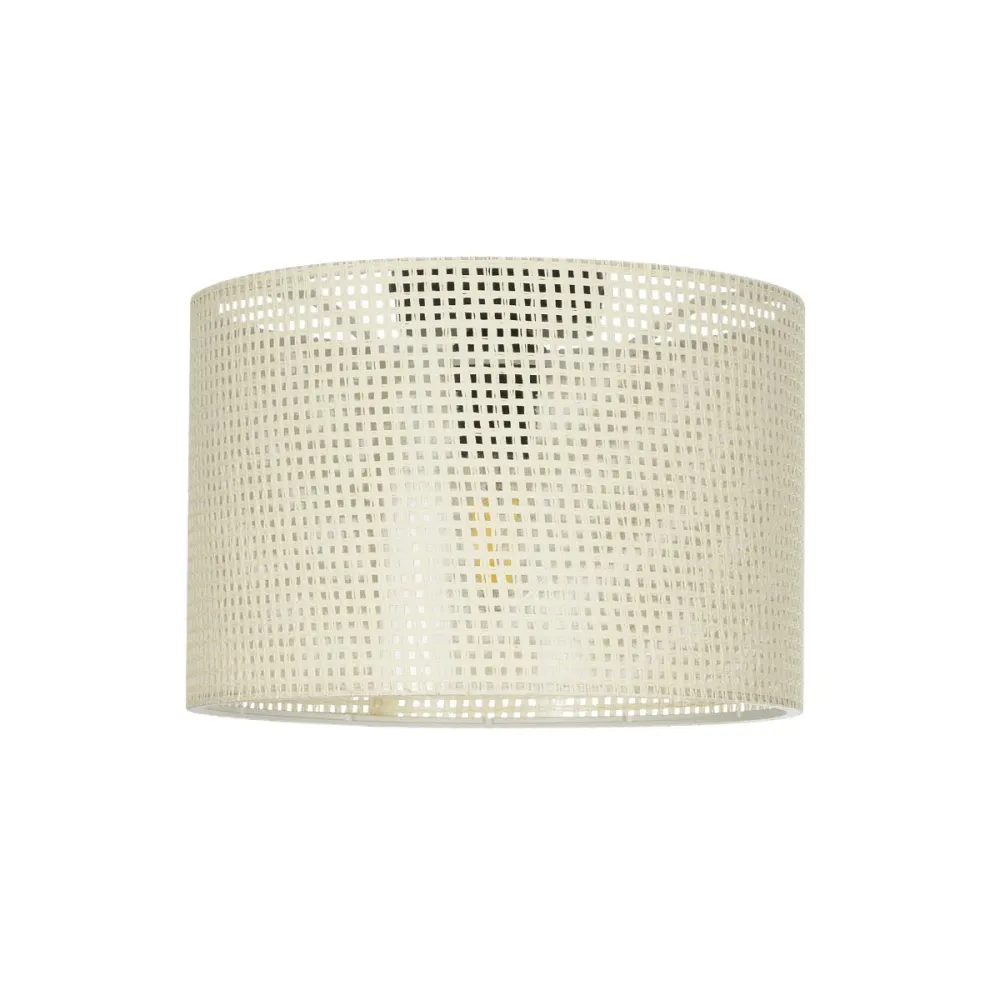 GLOBOSTAR® CILIO 203-0150 Μοντέρνο Φωτιστικό Οροφής με Ντουί 1 x E27 AC 220-240V IP20 - Λευκό - Μ30 x Π30 x Υ22cm