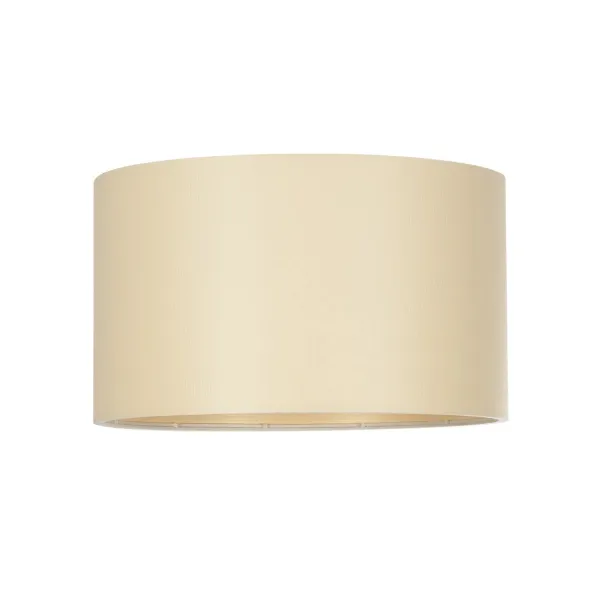 GloboStar® CILIO 203-0154 Μοντέρνο Φωτιστικό Οροφής Καπέλο Μονόφωτο 1 x E27 IP20 Μπεζ Ύφασμα - Μ38 x Π38 x Υ23cm