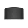 GLOBOSTAR® CILIO 203-0158 Μοντέρνο Φωτιστικό Οροφής με Ντουί 1 x E27 AC 220-240V IP20 - Γκρι - Μ38 x Π38 x Υ23cm