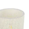 GLOBOSTAR® CYLINDER 203-0184 Μοντέρνο Επιτραπέζιο Φωτιστικό Πορτατίφ με Ντουί 1 x E27 AC 220-240V IP20 - Μαύρο & Λευκό - Μ14 x Π14 x Υ22cm