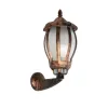 GLOBOSTAR® VERDI 203-0233 Vintage Φωτιστικό Τοίχου - Απλίκα με Ντουί 1 x E27 AC 220-240V IP44 - Χάλκινο - Μ18 x Π25 x Υ40cm