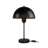 GLOBOSTAR® GAZETA 203-0296 Μοντέρνο Επιτραπέζιο Φωτιστικό Πορτατίφ με Ντουί 1 x E27 AC 220-240V IP20 - Μαύρο - Μ25 x Π25 x Υ39cm