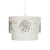 GLOBOSTAR® ELEPHANT 204-0002 Παιδικό Κρεμαστό Φωτιστικό Οροφής με Ντουί 1 x E27 AC 220-240V IP20 - Πολύχρωμο - Μ30 x Π30 x Υ24cm