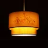 GLOBOSTAR® GIRAFFE 204-0008 Παιδικό Κρεμαστό Φωτιστικό Οροφής με Ντουί 1 x E27 AC 220-240V IP20 - Πολύχρωμο - Μ30 x Π30 x Υ24cm