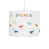 GLOBOSTAR® DINO 204-0014 Παιδικό Κρεμαστό Φωτιστικό Οροφής με Ντουί 1 x E27 AC 220-240V IP20 - Πολύχρωμο - Μ28 x Π28 x Υ24cm