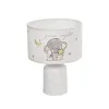 GLOBOSTAR® ELEPHANT 204-0025 Παιδικό Επιτραπέζιο Φωτιστικό Πορτατίφ με Ντουί 1 x E27 AC 220-240V IP20 - Πολύχρωμο - Μ24 x Π24 x Υ32cm