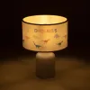 GLOBOSTAR® DINO 204-0028 Παιδικό Επιτραπέζιο Φωτιστικό Πορτατίφ με Ντουί 1 x E27 AC 220-240V IP20 - Πολύχρωμο - Μ24 x Π24 x Υ32cm
