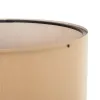 GLOBOSTAR® SAGA 204-0043 Μοντέρνο Επιδαπέδιο Φωτιστικό με Ντουί 1 x E27 AC 220-240V IP20 - Μπεζ - Μ38 x Π38 x Υ140cm