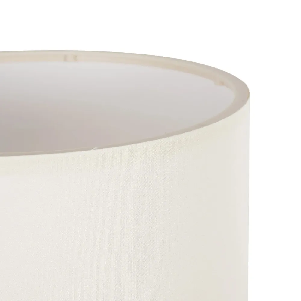 GLOBOSTAR® GLOSSY 204-0078 Μοντέρνο Επιτραπέζιο Φωτιστικό Πορτατίφ με Ντουί 1 x E27 AC 220-240V IP20 - Χρυσό & Μπεζ - Μ19 x Π19 x Υ38cm