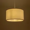 GLOBOSTAR® LOFTY 204-0091 Μοντέρνο Κρεμαστό Φωτιστικό Οροφής με Ντουί 1 x E27 AC 220-240V IP20 - Λευκό - Μ37 x Π37 x Υ21cm