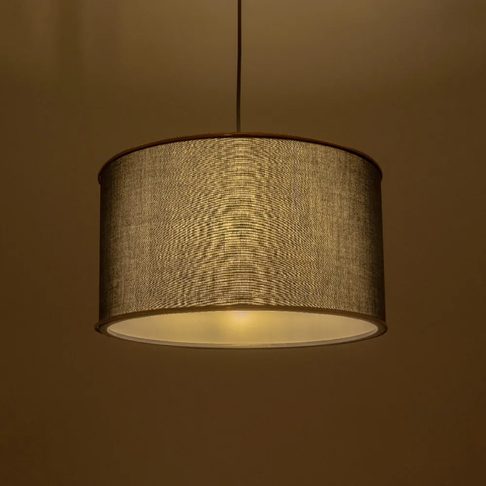 GLOBOSTAR® LOFTY 204-0092 Μοντέρνο Κρεμαστό Φωτιστικό Οροφής με Ντουί 1 x E27 AC 220-240V IP20 - Μαύρο - Μ37 x Π37 x Υ21cm