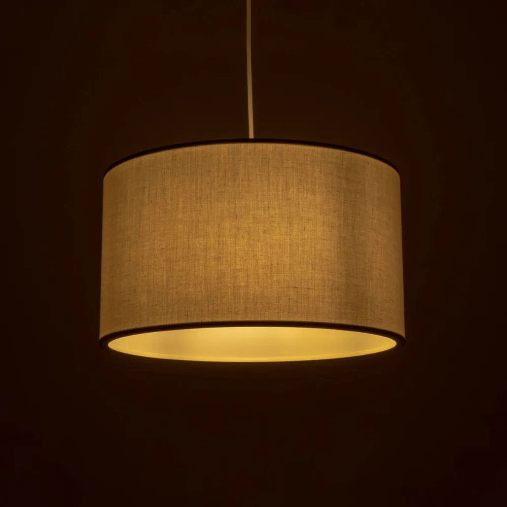 GLOBOSTAR® LOFTY 204-0093 Μοντέρνο Κρεμαστό Φωτιστικό Οροφής με Ντουί 1 x E27 AC 220-240V IP20 - Γκρι - Μ37 x Π37 x Υ21cm