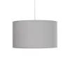 GLOBOSTAR® LOFTY 204-0093 Μοντέρνο Κρεμαστό Φωτιστικό Οροφής με Ντουί 1 x E27 AC 220-240V IP20 - Γκρι - Μ37 x Π37 x Υ21cm