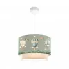 GLOBOSTAR® BALLON 204-0120 Παιδικό Κρεμαστό Φωτιστικό Οροφής με Ντουί 1 x E27 AC 220-240V IP20 - Πολύχρωμο - Μ30 x Π30 x Υ20cm