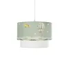 GLOBOSTAR® BALLON 204-0120 Παιδικό Κρεμαστό Φωτιστικό Οροφής με Ντουί 1 x E27 AC 220-240V IP20 - Πολύχρωμο - Μ30 x Π30 x Υ20cm