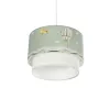 GLOBOSTAR® BALLON 204-0120 Παιδικό Κρεμαστό Φωτιστικό Οροφής με Ντουί 1 x E27 AC 220-240V IP20 - Πολύχρωμο - Μ30 x Π30 x Υ20cm