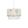 GLOBOSTAR® BALLON 204-0121 Παιδικό Κρεμαστό Φωτιστικό Οροφής με Ντουί 1 x E27 AC 220-240V IP20 - Πολύχρωμο - Μ30 x Π30 x Υ20cm