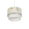 GLOBOSTAR® BALLON 204-0121 Παιδικό Κρεμαστό Φωτιστικό Οροφής με Ντουί 1 x E27 AC 220-240V IP20 - Πολύχρωμο - Μ30 x Π30 x Υ20cm