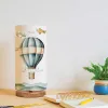 GLOBOSTAR® BALLON 204-0145 Παιδικό Επιτραπέζιο Φωτιστικό Πορτατίφ με Ντουί 1 x E14 AC 220-240V IP20 - Πολύχρωμο - Μ15 x Π15 x Υ30cm