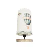 GLOBOSTAR® BALLON 204-0145 Παιδικό Επιτραπέζιο Φωτιστικό Πορτατίφ με Ντουί 1 x E14 AC 220-240V IP20 - Πολύχρωμο - Μ15 x Π15 x Υ30cm