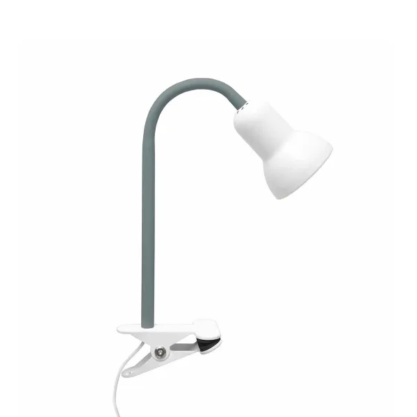 GloboStar® TAVOLO 204-0152 Παιδικό Eπιτραπέζιο Φωτιστικό Μονόφωτο 1 x E14 IP20 Πράσινο & Λευκό - Μ11 x Π9 x Υ35cm