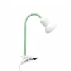 GLOBOSTAR® TAVOLO 204-0153 Παιδικό Επιτραπέζιο Φωτιστικό Πορτατίφ με Ντουί 1 x E14 AC 220-240V IP20 - Πράσινο & Λευκό - Μ11 x Π9 x Υ35cm