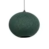 GLOBOSTAR® SOLEI 205-0013 Boho Κρεμαστό Φωτιστικό Οροφής με Ντουί 1 x E27 AC 220-240V IP20 - Πράσινο - M40 x Π40 x Υ36cm