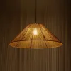 GLOBOSTAR® HATA 205-0037 Boho Κρεμαστό Φωτιστικό Οροφής με Ντουί 1 x E27 AC 220-240V IP20 - Μπεζ - M60 x Π60 x Υ27cm