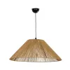 GLOBOSTAR® HATA 205-0037 Boho Κρεμαστό Φωτιστικό Οροφής με Ντουί 1 x E27 AC 220-240V IP20 - Μπεζ - M60 x Π60 x Υ27cm