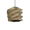 GLOBOSTAR® HUSLE 205-0045 Boho Κρεμαστό Φωτιστικό Οροφής με Ντουί 1 x E27 AC 220-240V IP20 - Μπεζ - M31 x Π31 x Υ28cm