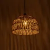 GLOBOSTAR® ARANCIA 205-0047 Boho Κρεμαστό Φωτιστικό Οροφής με Ντουί 1 x E27 AC 220-240V IP20 - Μπεζ - M35 x Π35 x Υ26cm
