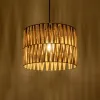 GLOBOSTAR® MARS 205-0054 Boho Κρεμαστό Φωτιστικό Οροφής με Ντουί 1 x E27 AC 220-240V IP20 - Μπεζ - M30 x Π30 x Υ24cm