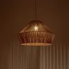 GLOBOSTAR® NUI 205-0068 Boho Κρεμαστό Φωτιστικό Οροφής με Ντουί 1 x E27 AC 220-240V IP20 - Μπεζ - M60 x Π60 x Υ41cm