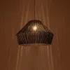 GLOBOSTAR® NUI 205-0072 Boho Κρεμαστό Φωτιστικό Οροφής με Ντουί 1 x E27 AC 220-240V IP20 - Μπλε - M60 x Π60 x Υ41cm