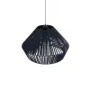 GLOBOSTAR® NUI 205-0072 Boho Κρεμαστό Φωτιστικό Οροφής με Ντουί 1 x E27 AC 220-240V IP20 - Μπλε - M60 x Π60 x Υ41cm