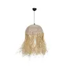 GLOBOSTAR® PLUVIA 205-0081 Boho Κρεμαστό Φωτιστικό Οροφής με Ντουί 1 x E27 AC 220-240V IP20 - Μπεζ - M40 x Π40 x Υ70cm