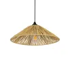 GLOBOSTAR® CHAPEAU 205-0086 Boho Κρεμαστό Φωτιστικό Οροφής με Ντουί 1 x E27 AC 220-240V IP20 - Μπεζ - M41 x Π41 x Υ17cm