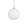 GLOBOSTAR® GABIA 206-0002 Μοντέρνο Κρεμαστό Φωτιστικό Οροφής με Ντουί 1 x E27 AC 220-240V IP20 - Λευκό - Μ40 x Π40 x Υ42cm