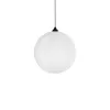 GLOBOSTAR® GABIA 206-0002 Μοντέρνο Κρεμαστό Φωτιστικό Οροφής με Ντουί 1 x E27 AC 220-240V IP20 - Λευκό - Μ40 x Π40 x Υ42cm