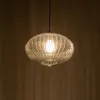 GLOBOSTAR® PERA 206-0010 Μοντέρνο Κρεμαστό Φωτιστικό Οροφής με Ντουί 1 x E27 AC 220-240V IP20 - Μαύρο Φιμέ - Μ30 x Π30 x Υ22cm