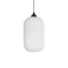GLOBOSTAR® MELONI 206-0019 Μοντέρνο Κρεμαστό Φωτιστικό Οροφής με Ντουί 1 x E27 AC 220-240V IP20 - Λευκό - Μ20 x Π20 x Υ38cm