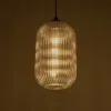 GLOBOSTAR® MELONI 206-0020 Μοντέρνο Κρεμαστό Φωτιστικό Οροφής με Ντουί 1 x E27 AC 220-240V IP20 - Mελί - Μ20 x Π20 x Υ38cm