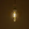 GLOBOSTAR® OVOCE 206-0033 Μοντέρνο Κρεμαστό Φωτιστικό Οροφής με Ντουί 1 x E27 AC 220-240V IP20 - Mελί - Μ20 x Π20 x Υ22cm
