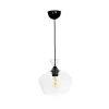 GLOBOSTAR® BALU 206-0039 Μοντέρνο Κρεμαστό Φωτιστικό Οροφής με Ντουί 1 x E27 AC 220-240V IP20 - Διάφανο - Μ22 x Π22 x Υ22cm