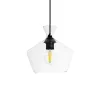 GLOBOSTAR® BALU 206-0039 Μοντέρνο Κρεμαστό Φωτιστικό Οροφής με Ντουί 1 x E27 AC 220-240V IP20 - Διάφανο - Μ22 x Π22 x Υ22cm