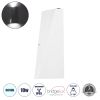 GLOBOSTAR® TRIANDE 60557 Μοντέρνο Φωτιστικό Τοίχου - Απλίκα LED 10W 1250lm 5°/60° AC 220-240V Αδιάβροχο IP65 Ψυχρό Λευκό 6000K - Bridgelux COB Chip & TÜV SÜD Driver - Λευκό Ματ - Μ8.5 x Π8.5 x Υ20cm - 5 Χρόνια Εγγύηση