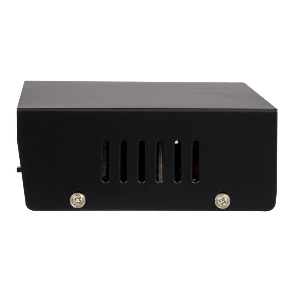 GLOBOSTAR® NEOVALE-B 22612 Controller 6A 1380W AC 220-240V σε DC 220-240V για έως 100 Μέτρα Ταινία LED IP20 - Μαύρο - Μ17 x Π10 x Υ4cm - 2 Χρόνια Εγγύηση