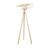 GLOBOSTAR® POPPY 01987 Boho Επιδαπέδιο Φωτιστικό με Ντουί 1 x E27 AC 220-240V IP20 - Μπεζ - Μ58 x Π58 x Υ138cm